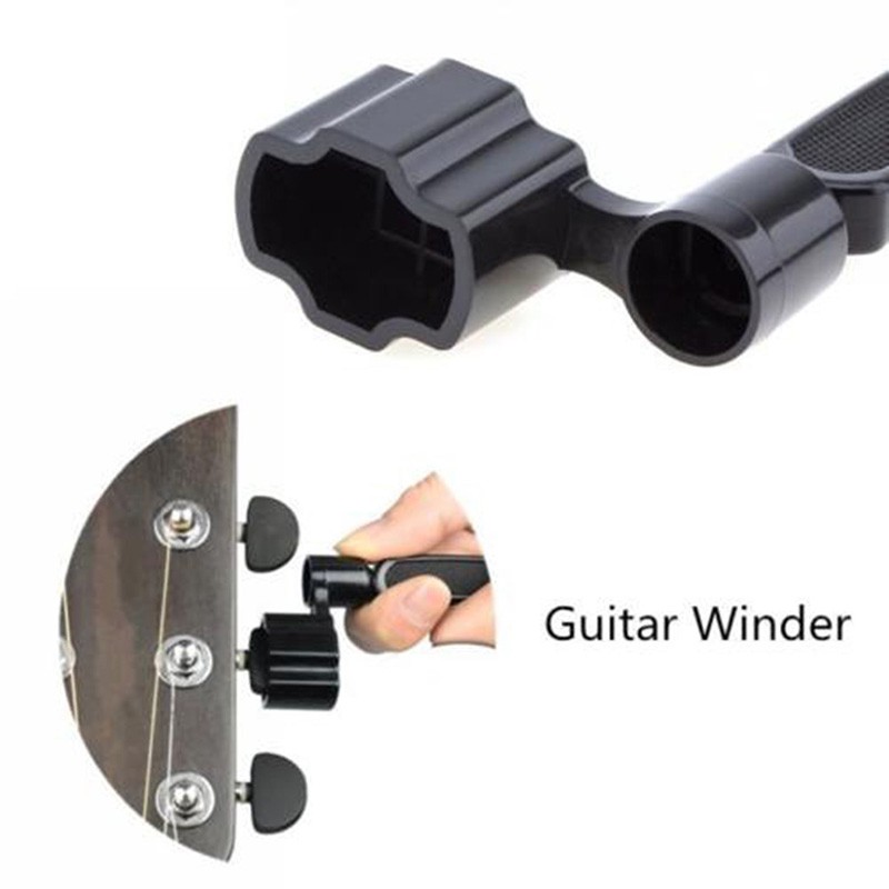 Bộ Dụng Cụ Lên Dây Đàn 3 Trong 1 Gồm Dụng Cụ + Đồ Cắt Dây + Dụng Cụ Kéo Pin Cho Guitar Banjo