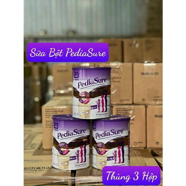 Sữa PEDIASURE Úc nắp tím 850G
