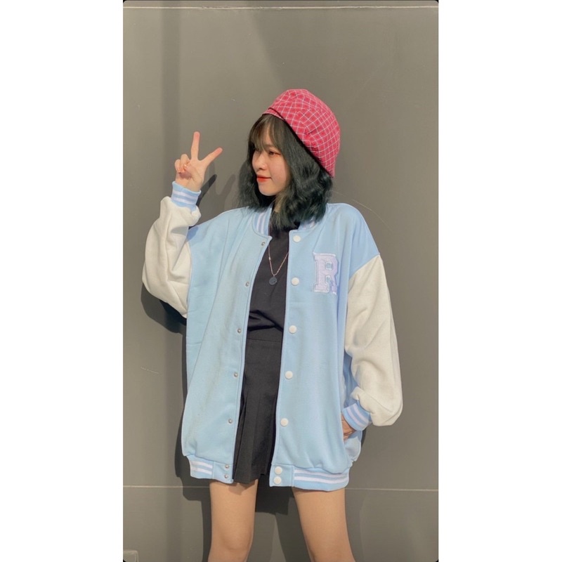 Áo Khoác BOMBER R Nỉ Bông Form Unisex Hàn Quốc ⚡️ Sản Phẩm Chạy Số 1 Hiện Nay | BigBuy360 - bigbuy360.vn