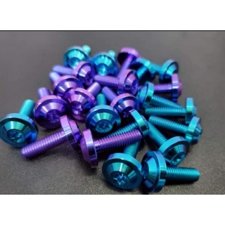 10 ốc titan gr5 6ly1-6ly1.5-6ly2 đầu dù