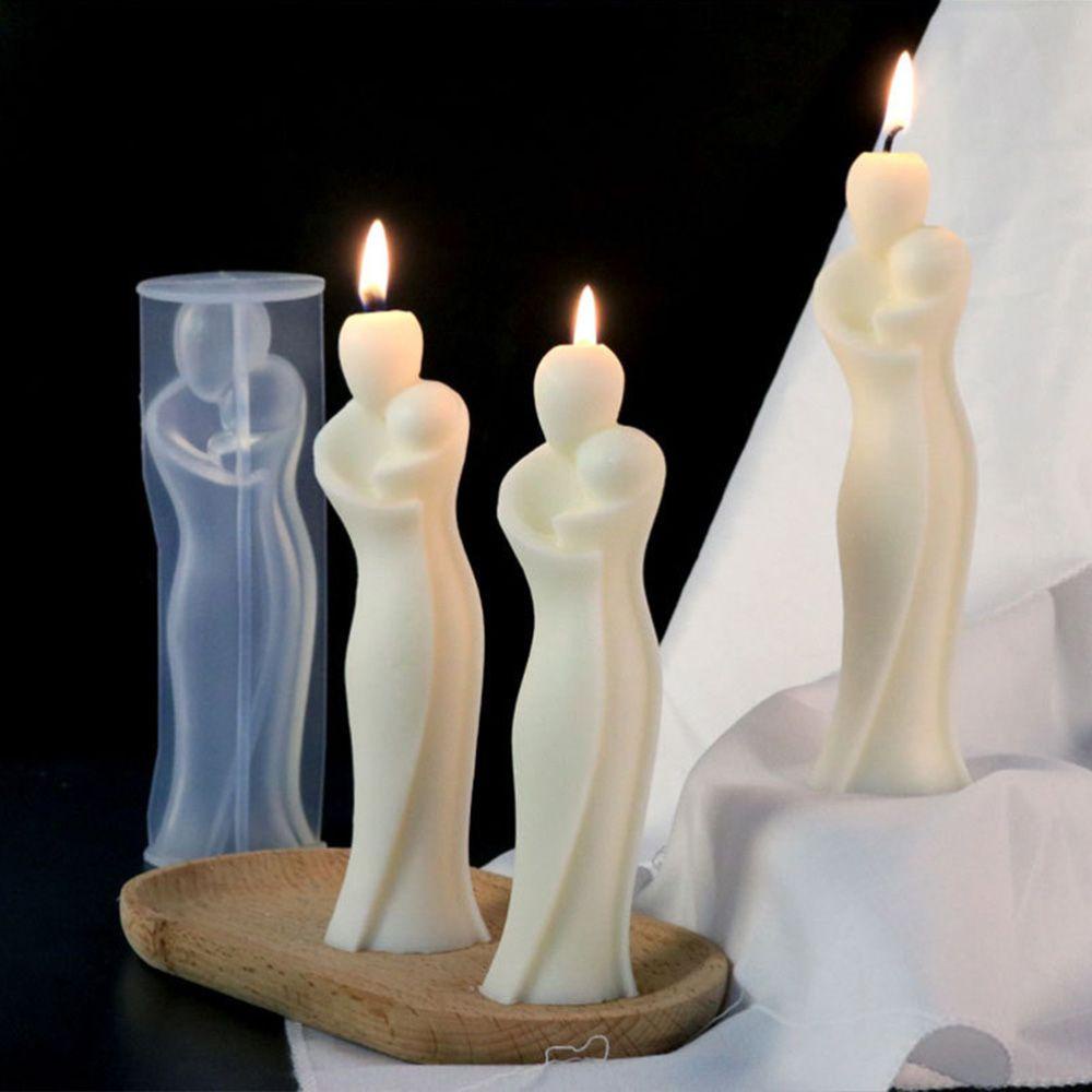 SUSANS Khuôn Làm Giá Đỡ Đèn Cầy Bằng Nhựa Epoxy Độc Đáo Trang Trí Nhà Cửa