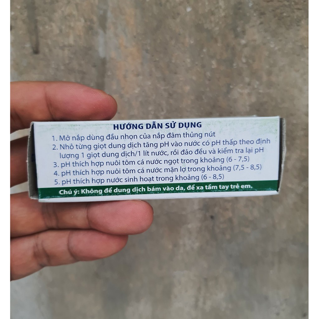 Dung dịch giảm/ tăng PH giúp chăm sóc bể cá, hồ cá