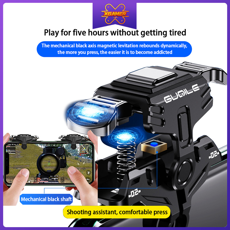 XGamer COD Mobile Gaming Controller Fire Button Aim Trigger Gamepad Joystick