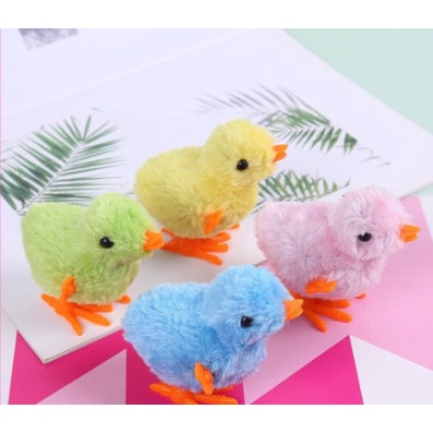 Đồ chơi gà con vặn cót - Gà nhảy dây cót vui nhộn