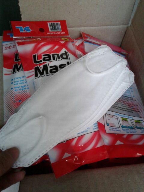 Khẩu Trang landmask 4D - người lớn | BigBuy360 - bigbuy360.vn