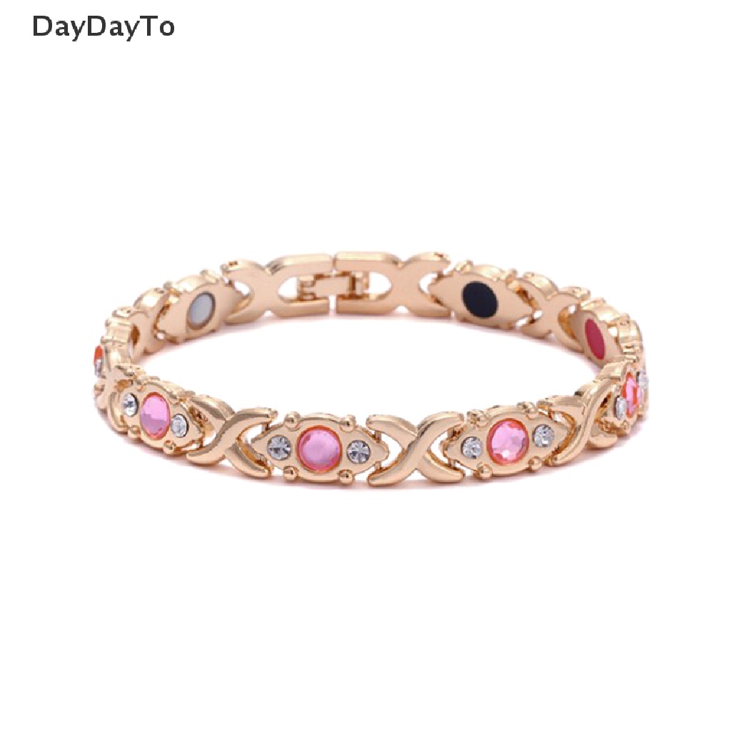 Vòng Tay Chuỗi Hạt Nam Châm Năng Lượng Tốt Cho Sức Khỏe Thời Trang Cho Nữ