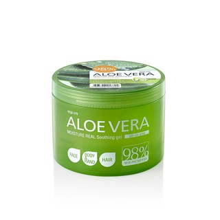 Dưỡng da thảo dược lô hội Welcos Aloevera Moisture Real Soothing Gel 300g