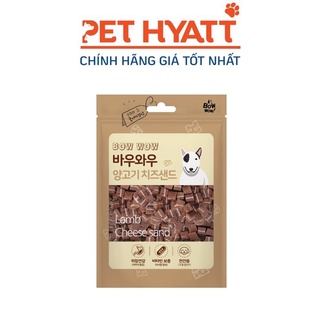 Bowwow viên thức ăn cho chó vị phô mai thịt cừu 100g - lamb cheese sand