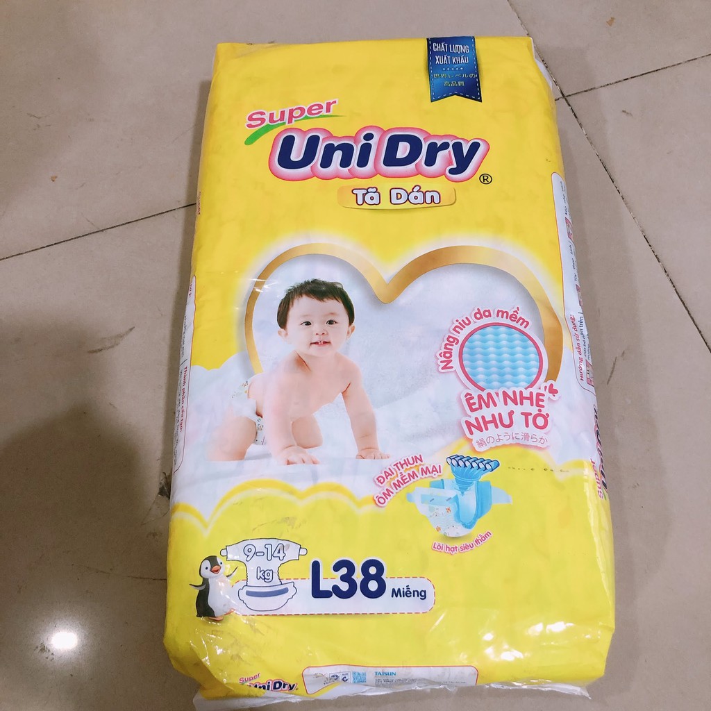 tả dán uni dry size M42 / L38 / XL34