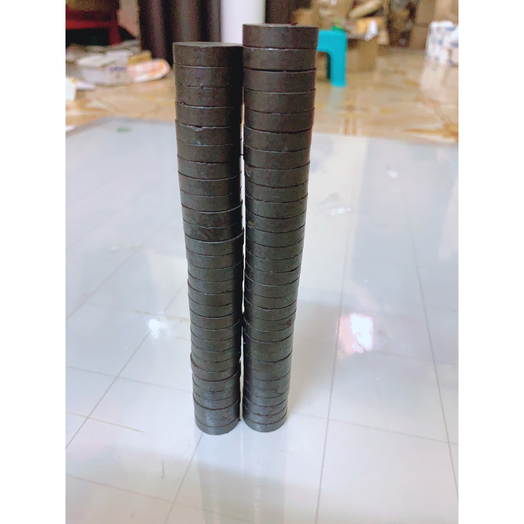 10 VIÊN NAM CHÂM ĐEN KÍCH THƯỚC 20X5MM