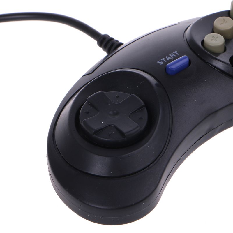 Tay CầM ĐiềU KhiểN Star 6 NúT BấM Cho Ổ ĐĩA Megadrive MD Genesi