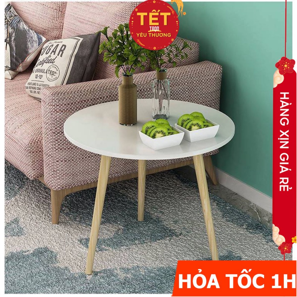 Bàn trà sofa/cafe phong cách vintage, chân gỗ tiện tự nhiên rất bóng và đẹp ( bàn chất lượng hơn nhau ở cái chân gỗ )