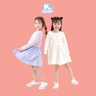 Váy Dài Tay Bé Gái (1-9 Tuổi) K's Closet E038TEF / E039TEF TM