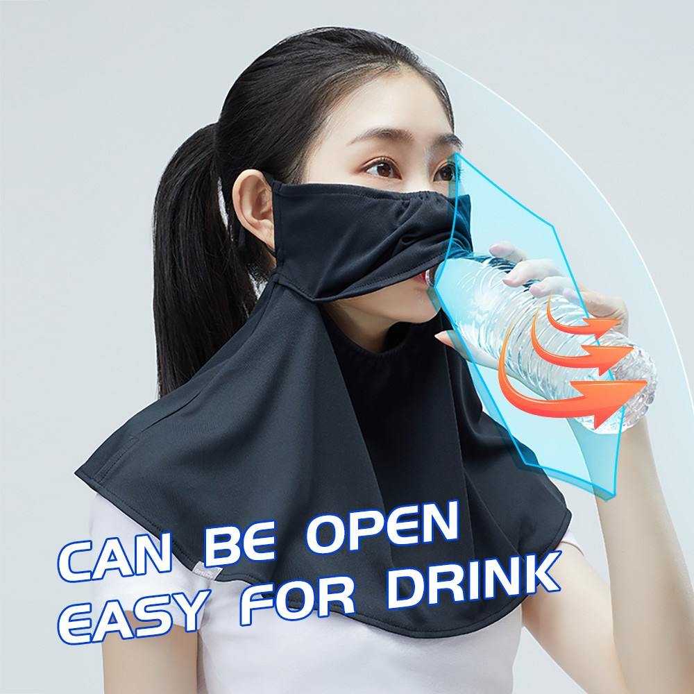 OhSunny Khẩu trang chống nắng chống tia UV thoáng khí thiết kế tiện dụng
