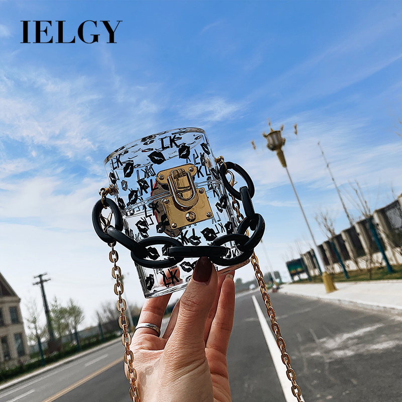 Túi xách đeo vai dây xích phong cách Hàn Quốc 2021