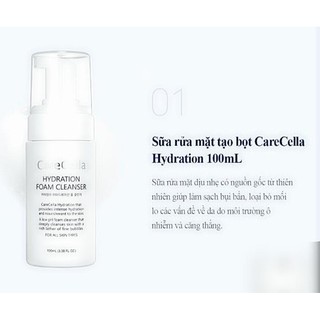 Set dưỡng da cao cấp Carecella Hydration basic 5 bước