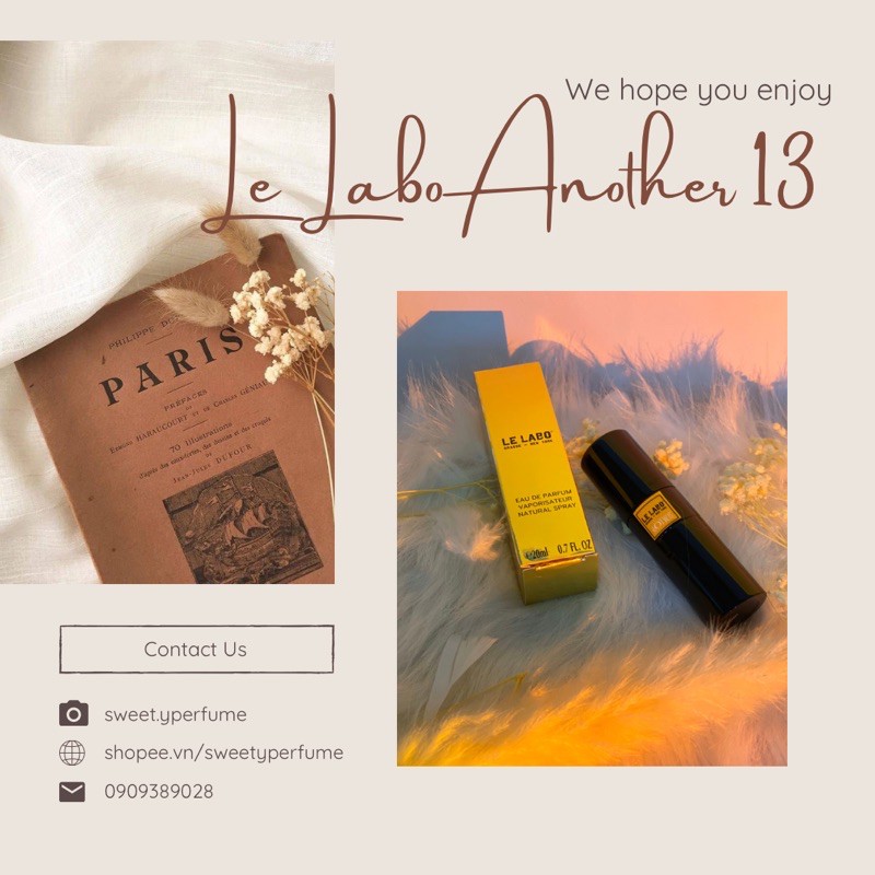 Nước Hoa Unisex Le Labo Another 13