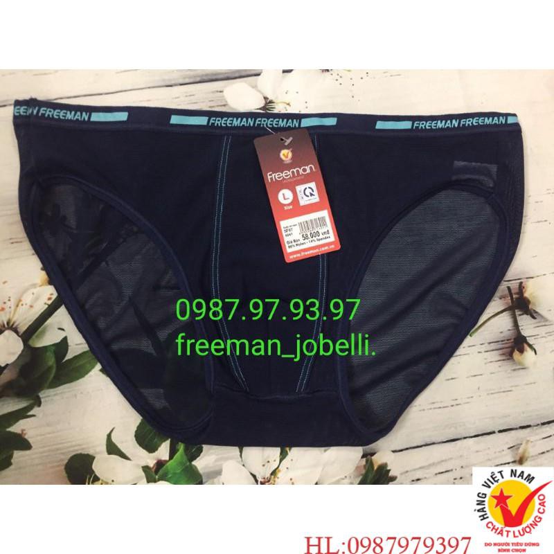 Freeman - Quần lót nam MS 6041, quần sịp lưới