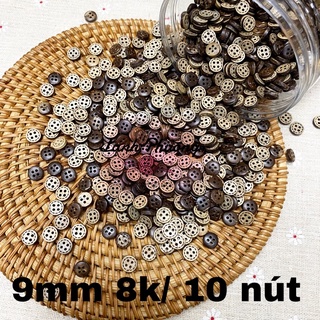 Nút Gỗ Dừa Trang Trí Handmade