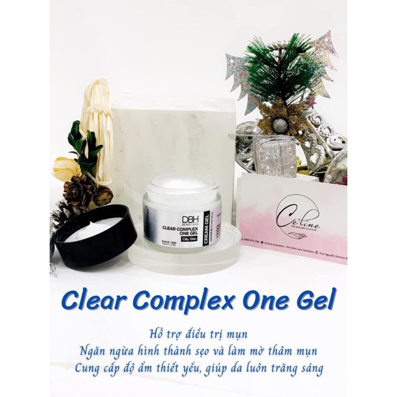 Kem ngừa mụn giảm mụn hiệu quả dưỡng da mụn DBH Clear Complex one