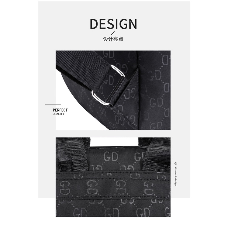 Ba Lô Du Lịch Vải Oxford In Chữ Phong Cách Thời Trang 2022 Cho Nữ