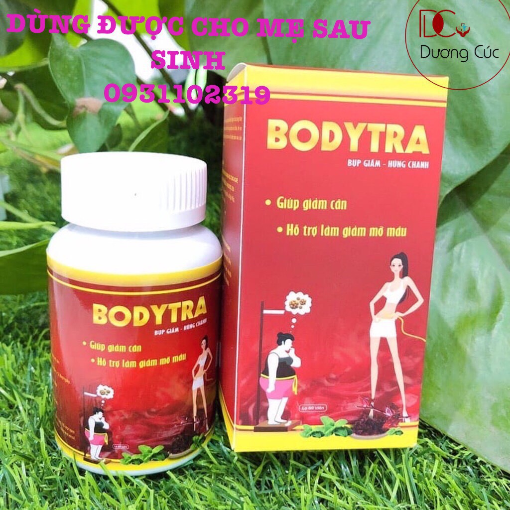 [Viện Dược Liệu] Giảm Cân An Toàn Bodytra 1 -  Giảm 5-7Kg Sau 1 Liệu Trình - Không Tăng Lại - Tặng 30 Viên Giữ Dáng | BigBuy360 - bigbuy360.vn