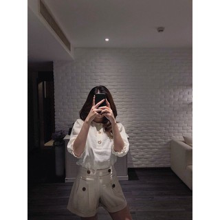 Linen with Button