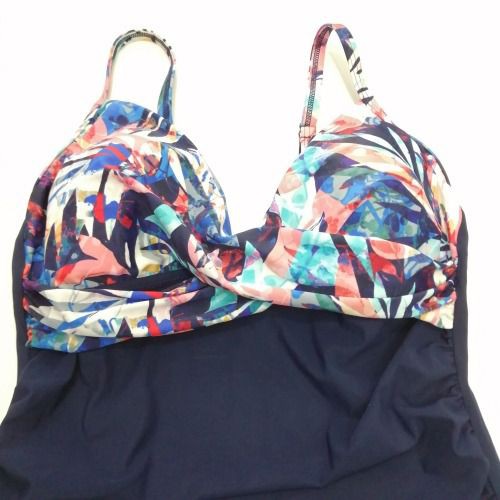 Đồ bơi nữ Gottex hai dây cup ngực nhiều màu phối xanh đen E833-1B39 ( TH8919 ) | BigBuy360 - bigbuy360.vn