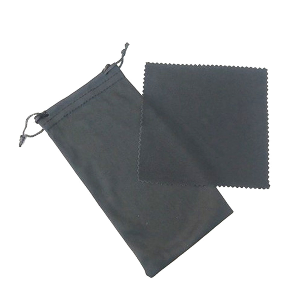 1 Bộ Túi Vải Mềm Đựng Mắt Kính Chuyên Dụng