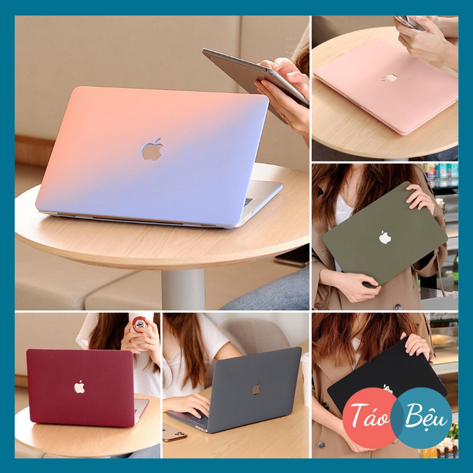 [Uplate 14/16&quot; M1] Case Ốp Macbook (8 Màu) Tặng Nút Chống Bụi, Kẹp Chống Gẫy Sạc