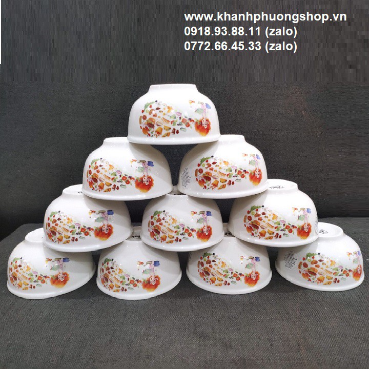 bộ 10 chén sứ ăn cơm - chén sứ ăn cơm
