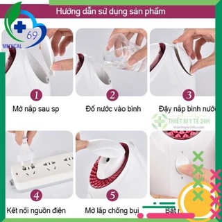 Freeship-- Máy Xông Hơi Da Mặt ION Cao Cấp