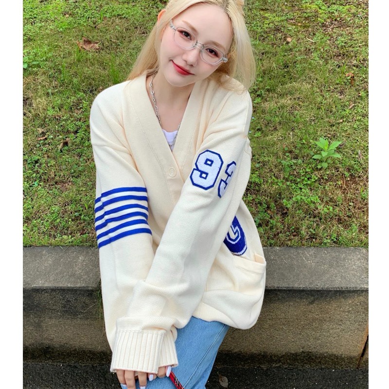 Áo Khoác Cardigan Nỉ Chữ G Siêu Hót M523
