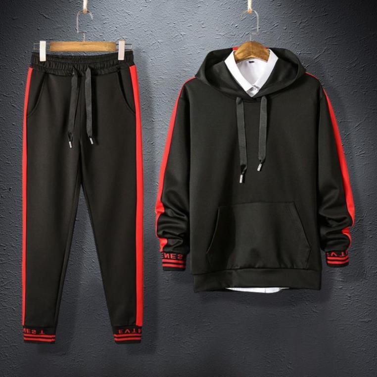 Bộ đồ nam unisex mùa đông áo hoodie hàng quảng châu đẹp Đẹp