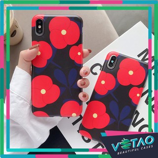 Ốp lưng Iphone hoa nhỏ đỏ