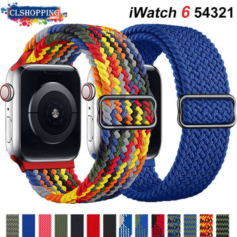 Dây đeo đồng hồ cho Apple Watch 44mm 40mm 38mm 42mm Series 3 4 5 Se 6