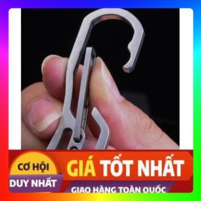 Móc Khóa EDC Thép 420 - 2 Đầu- Chiệu Lực Tốt - Phượt - Dã Ngoại - Cấm Trại - KHÔNG TREO CON NGƯỜI - Hàng Có Sẵn