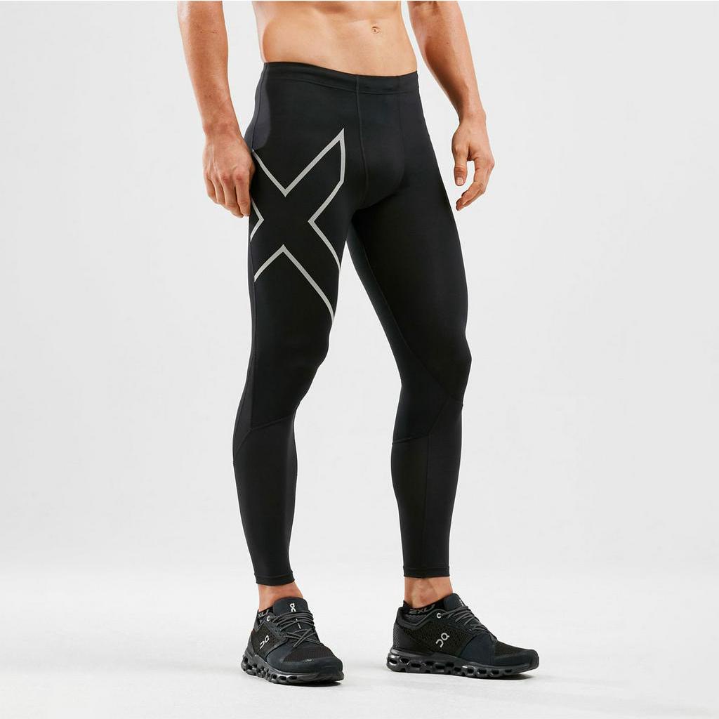 Quần dài bó cơ nam 2XU Run Dash Compression Tights (1 Túi Phía Sau)