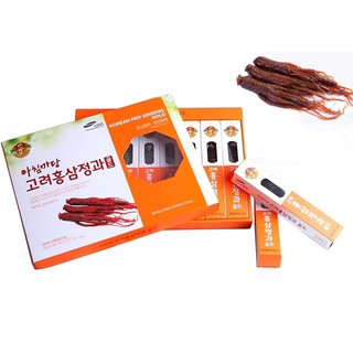 Hồng sâm tẩm mật ong nguyên củ achimmadang hàn quốc hộp 8 củ
