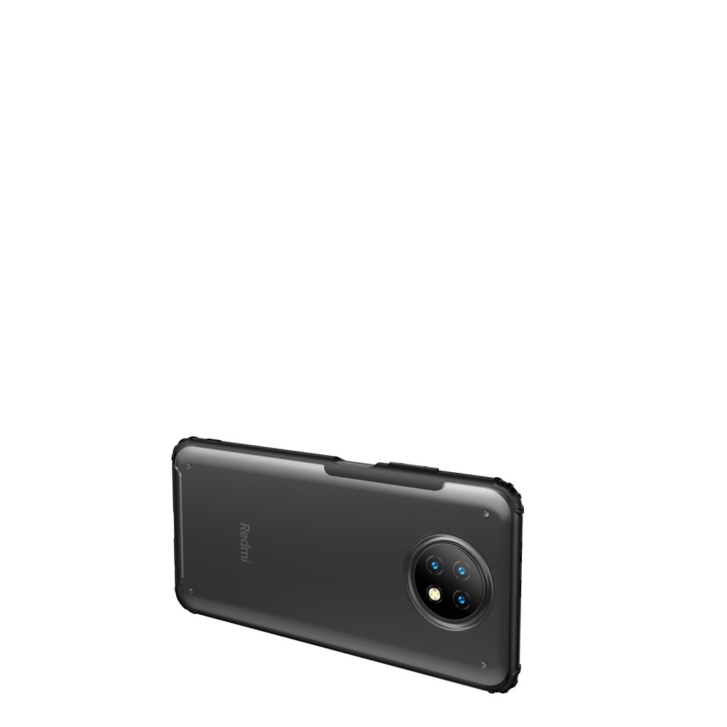 Ốp lưng Redmi Note 9 5G / Note 9T nhám Ver 2 chống sốc viền màu cao cấp