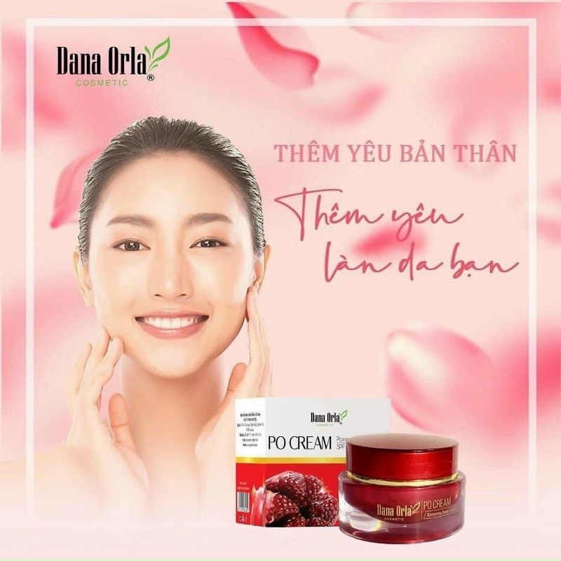 Kem dưỡng trắng da ngừa lão hoá chiết xuất hạt lựu đỏ Dana Orla 20g