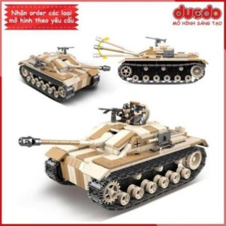 Bộ đồ chơi lắp ghép xe tăng TP46