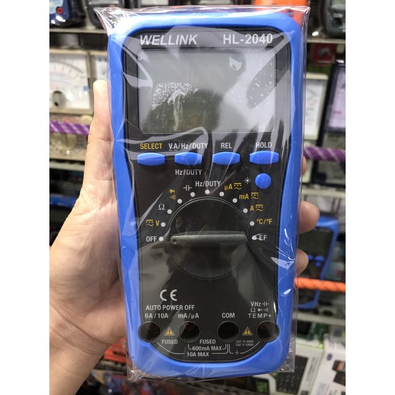 Đồng hồ vạn năng hiện số Wellink HL-2040