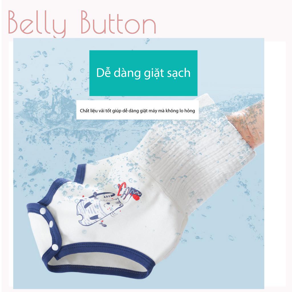 Tạp Dề Quấn Bụng Vải cotton Mỏng Thời Trang Xuân Thu Cho Bé Sơ Sinh Bảo Vệ Bụng An Toàn Cho Bé