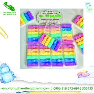 Bút dạ quang 6 màu bc -732