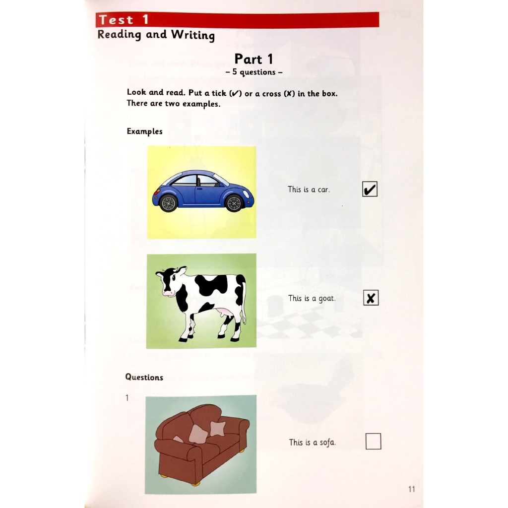 Sách - Cambridge Young Learner English Test Starters 6 SB FAHASA Reprint Edition