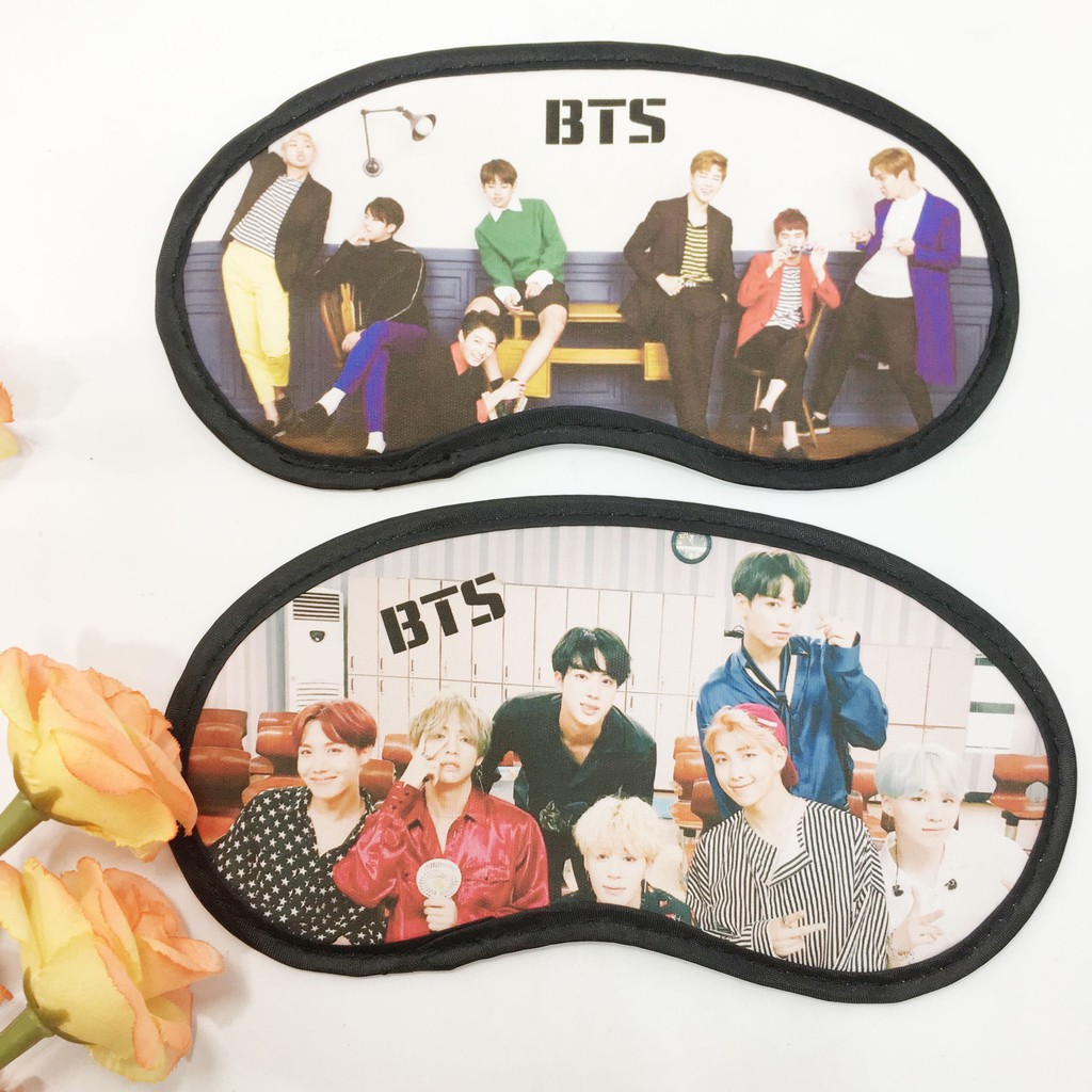[Siêu rẻ] Bịt mắt kèm Gel BTS