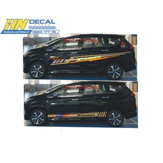 Tem Dán Sườn Ô Tô Sport Xpander Cho Tất Cả Các Dòng Xe- Mẫu 07