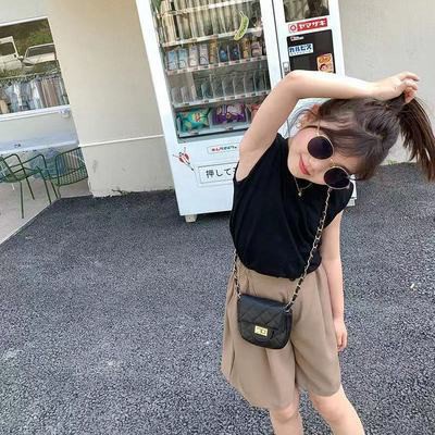 Set Đồ Thể Thao Hai Mảnh Mùa Hè Phong Cách Hàn Quốc Cho Bé Gái 8 Tuổi