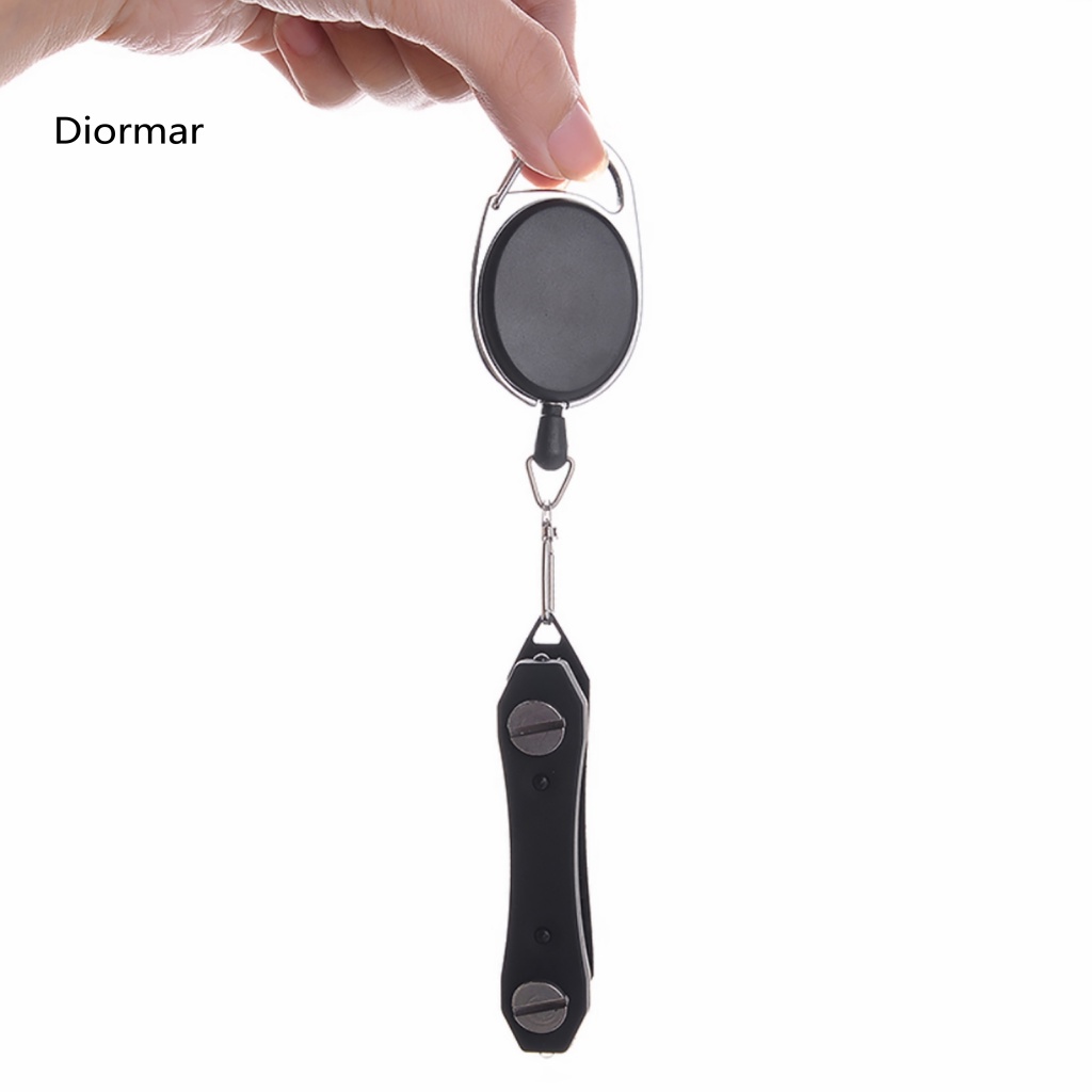 Móc Chìa Khóa Bằng Dây Nylon Chống Thất Lạc Có Thể Thu Gọn Tiện Dụng